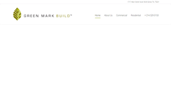 Desktop Screenshot of greenmarkbuild.com